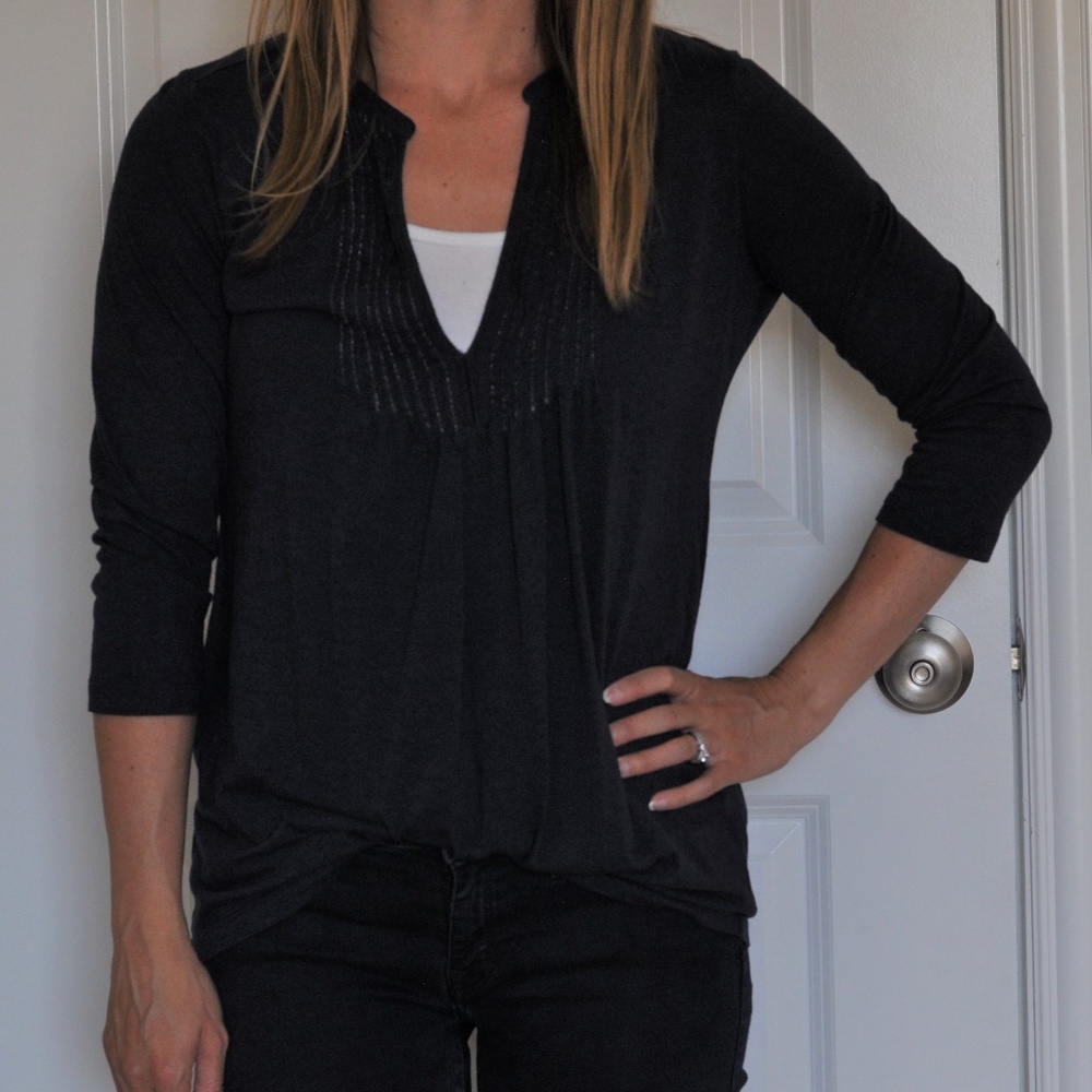 Loft medium 3/4 sleeve tee